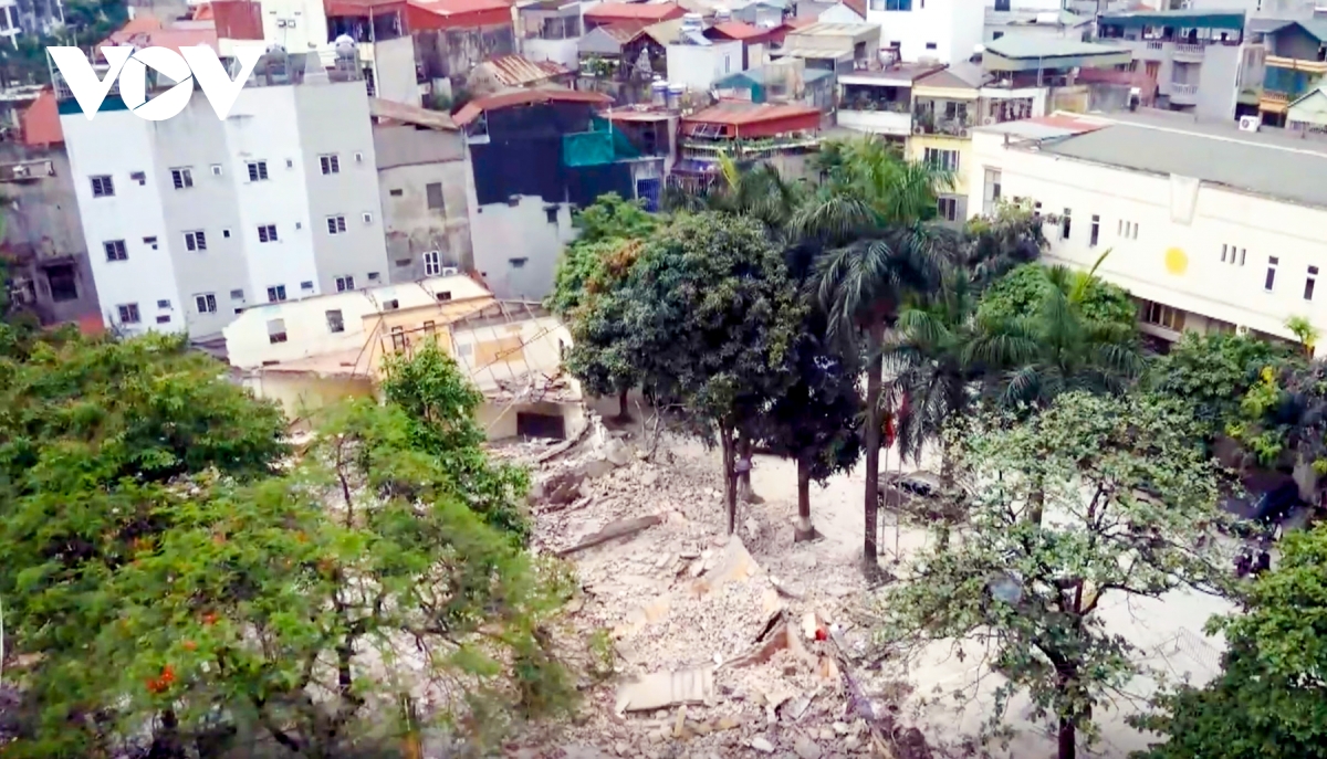 cao diem khong co ngay le, ha noi tang toc giai phong mat bang duong vanh dai 2,5 hinh anh 1