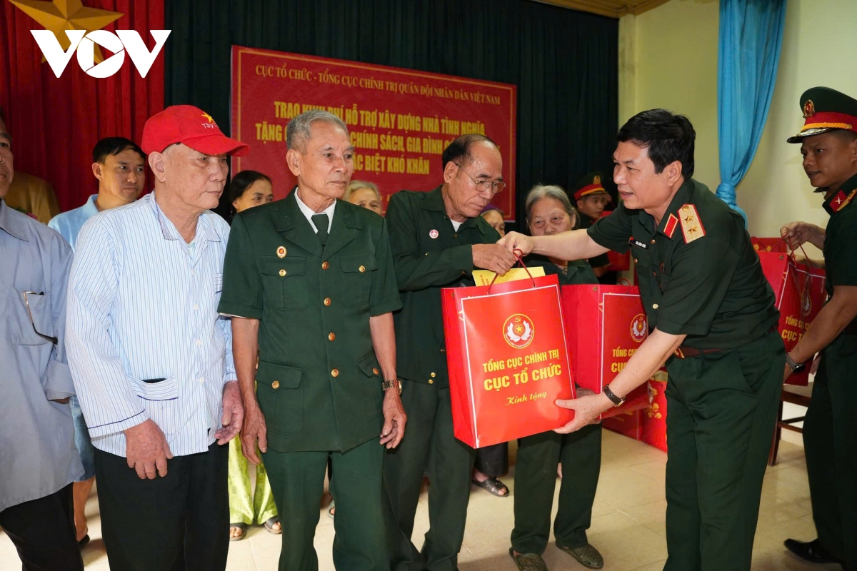 cuc to chuc, tong cuc chinh tri qDnd viet nam tang nha tinh nghia tai thai nguyen hinh anh 4