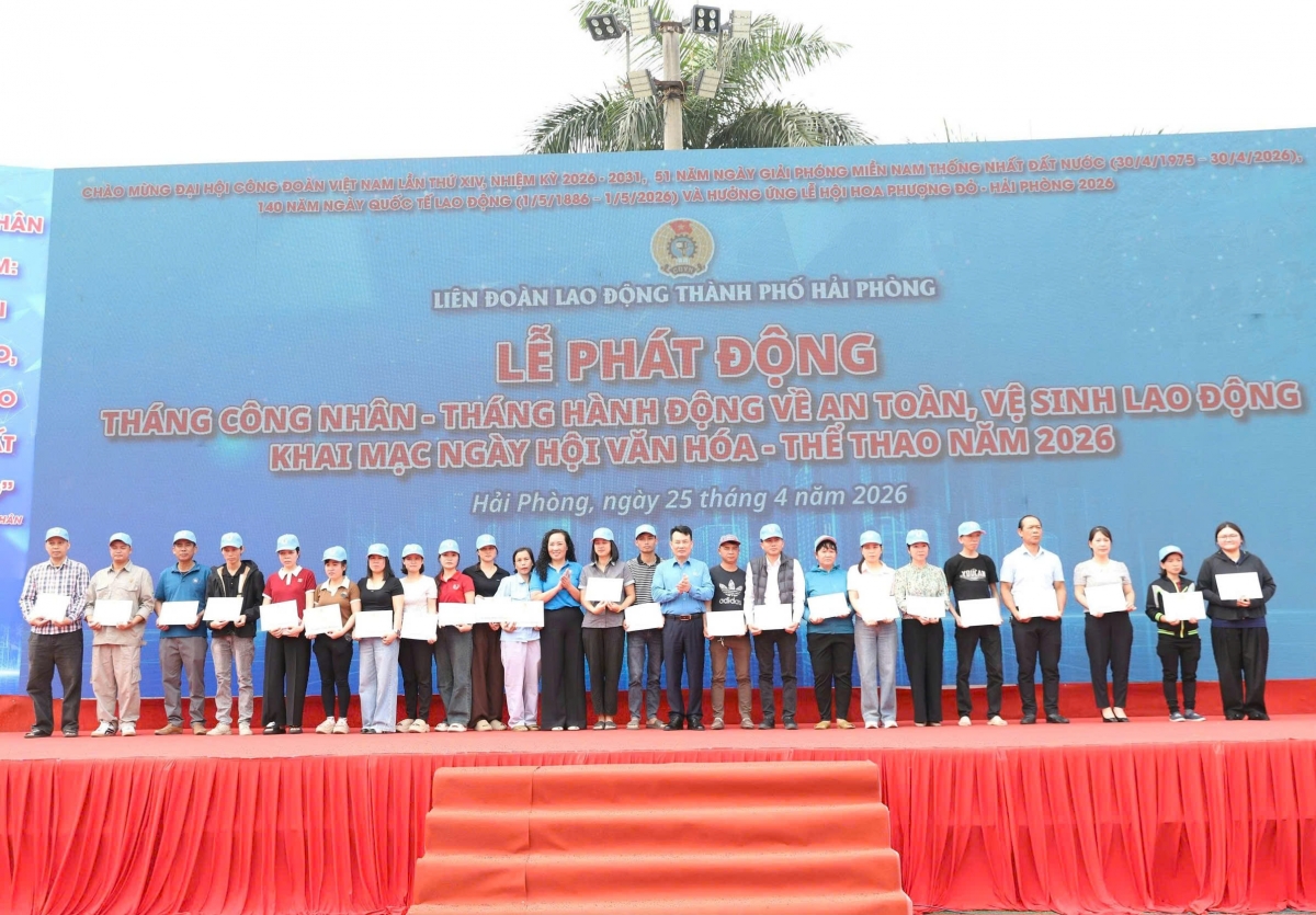 nhieu hoat dong soi noi, y nghia trong thang cong nhan 2026 tai hai phong hinh anh 1