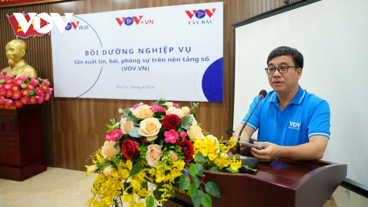 bao Dien tu tnvn trao doi nghiep vu voi vov tay bac hinh anh 2