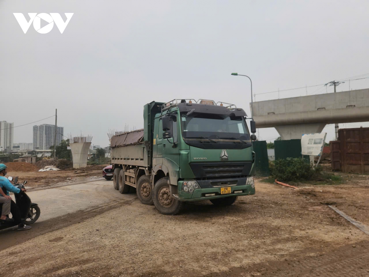 ton tai nhieu bat cap khi thi cong duong vanh dai 4 tai yen nghia, ha noi hinh anh 4
