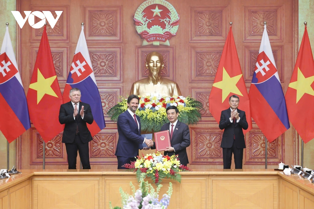 thu tuong le minh hung hoi dam voi thu tuong cong hoa slovakia robert fico hinh anh 4