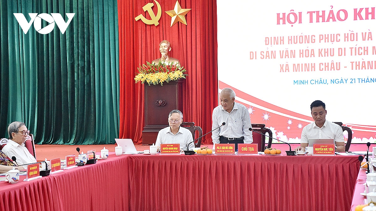 phuc hoi va phat huy gia tri di tich mieu - Den thuy than xa dao minh chau, ha noi hinh anh 5