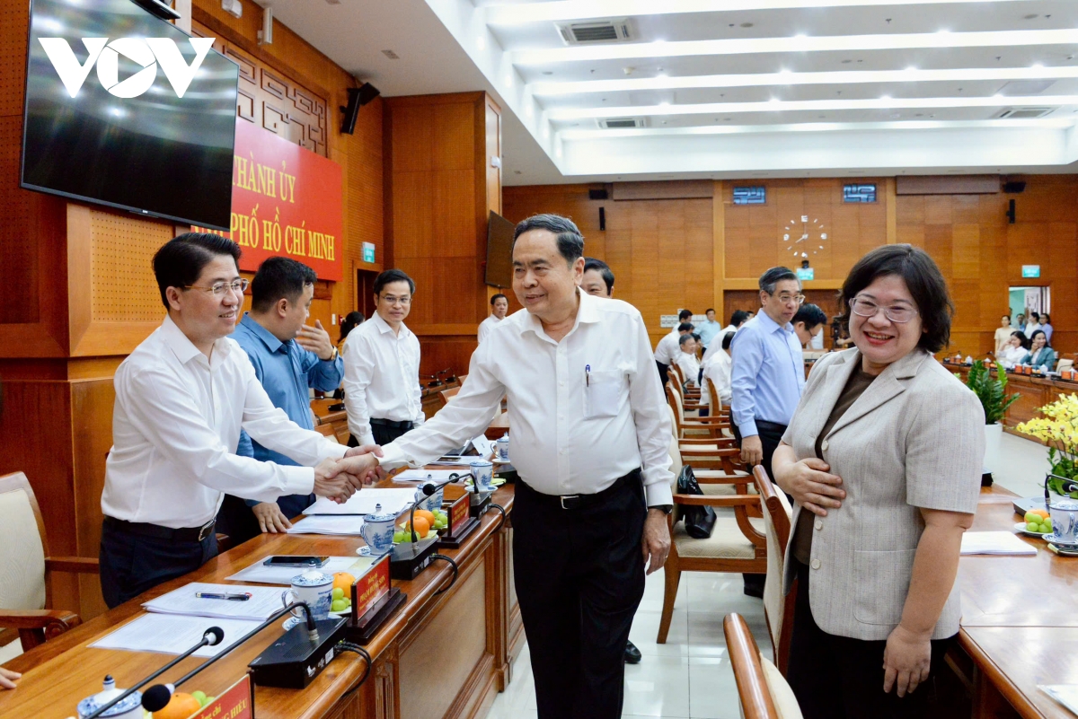 thong qua bao cao kiem tra, giam sat doi voi ban thuong vu thanh uy tp ho chi minh hinh anh 1