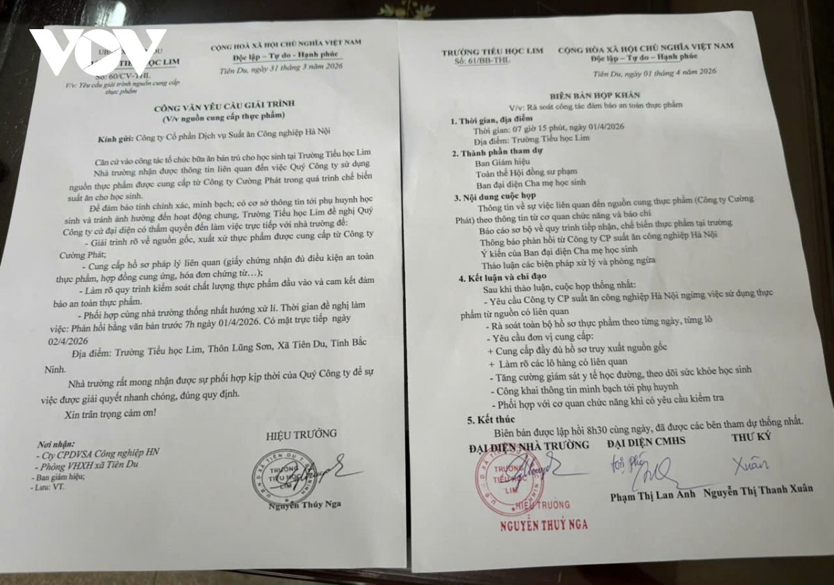 vu tieu thu gan 300 tan thit lon nhiem benh, nhieu truong hoc o bac ninh noi gi hinh anh 2