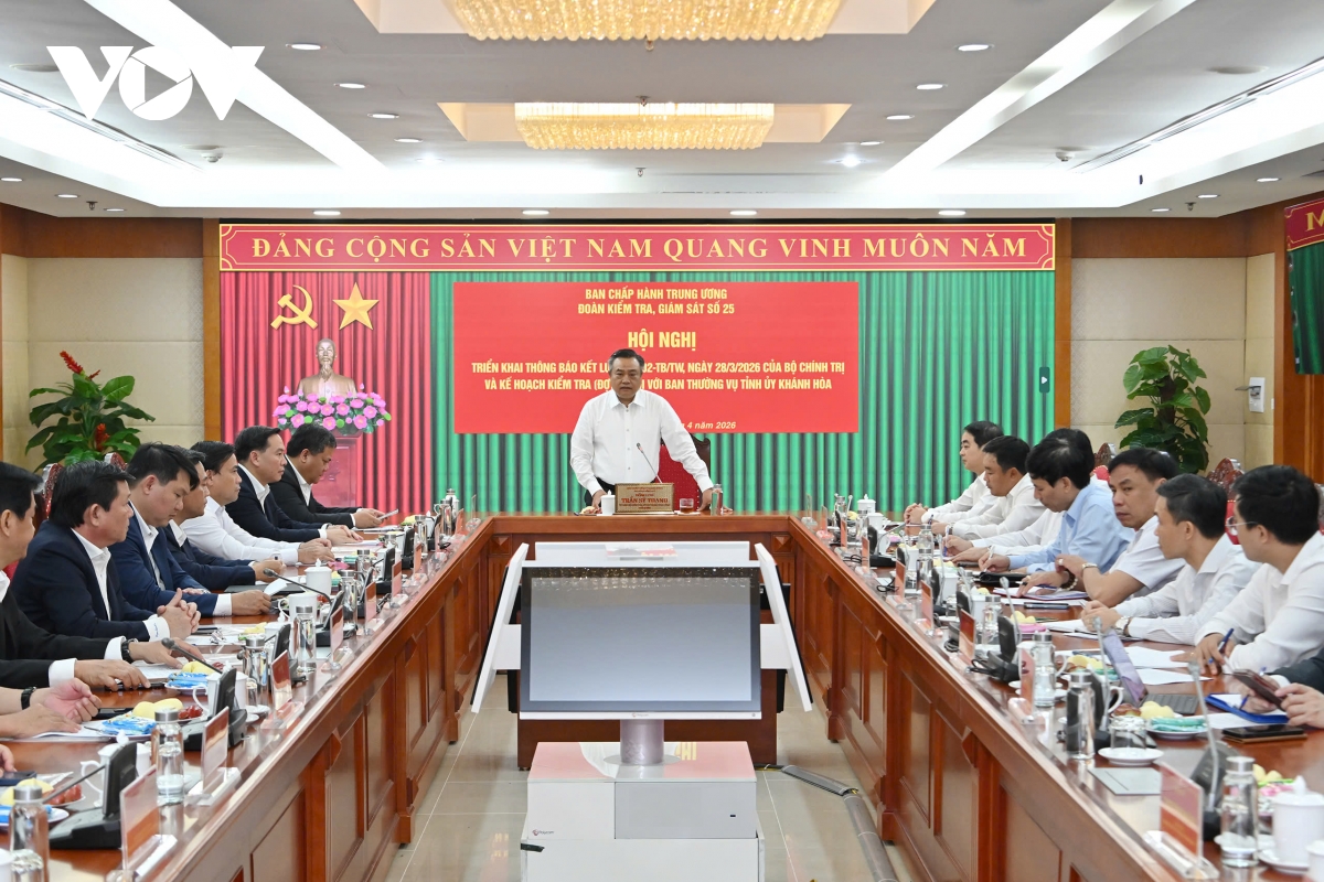 thong bao ket luan kiem tra, giam sat voi ban thuong vu tinh uy khanh hoa hinh anh 2