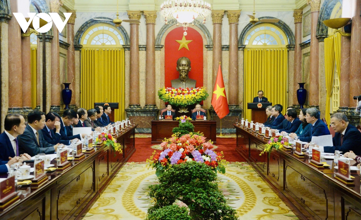 hoi nghi ban giao cac nhiem vu cua chu tich nuoc toi tong bi thu, chu tich nuoc to lam hinh anh 6