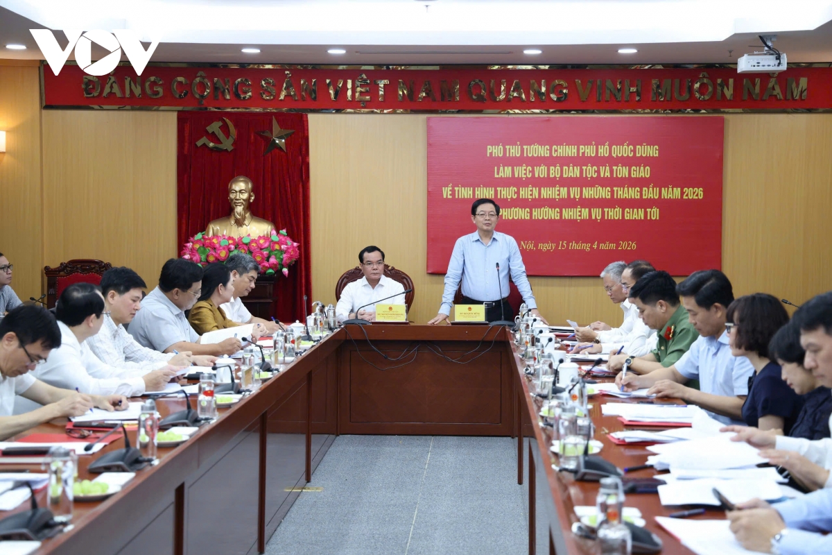 pho thu tuong chinh phu ho quoc dung lam viec voi bo dan toc va ton giao hinh anh 1