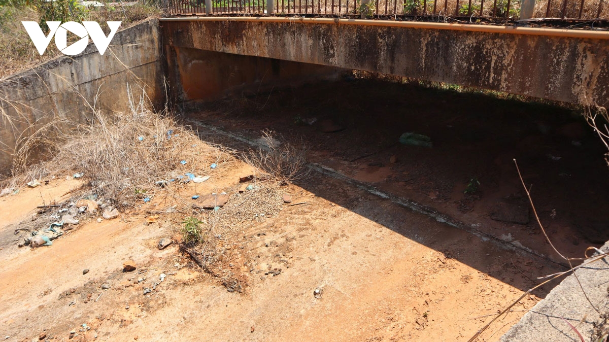 ho Darana Dong nai xay xong 4 nam van tro day, dan do mat cho nuoc tuoi hinh anh 2