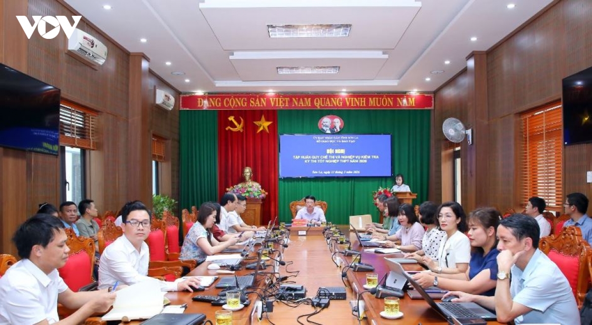 14.300 thi sinh son la chuan bi thi tot nghiep thpt nam 2026 hinh anh 1