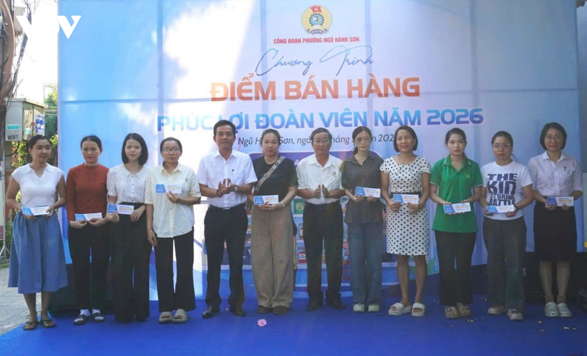 Da nang to chuc Diem ban hang phuc loi doan vien hinh anh 1