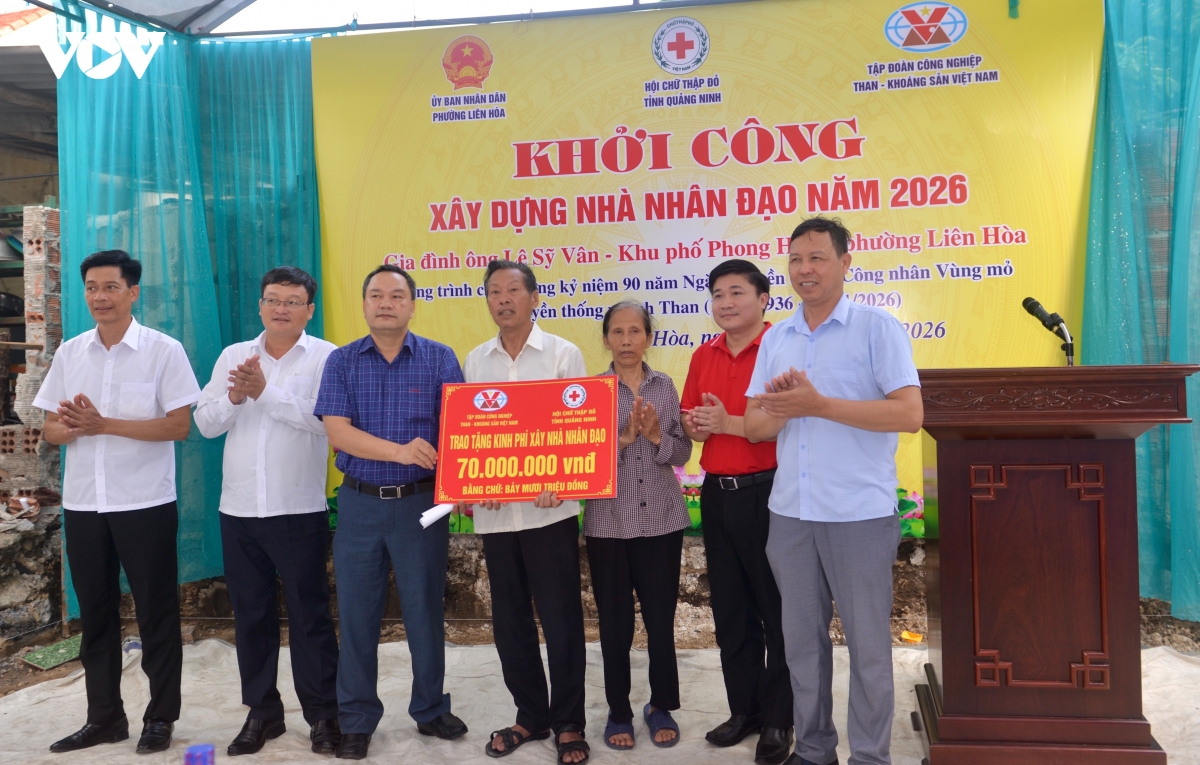 quang ninh khoi cong nha nhan dao cho ho kho khan ve nha o hinh anh 1
