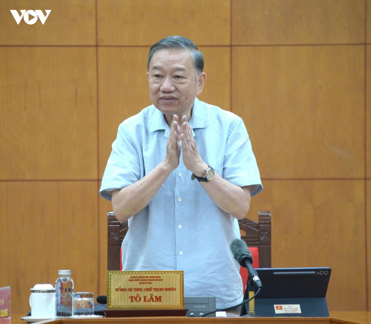 tong bi thu, chu tich nuoc to lam chu tri cuoc hop thuong truc ban chi dao ve khoa hoc co ban hinh anh 2