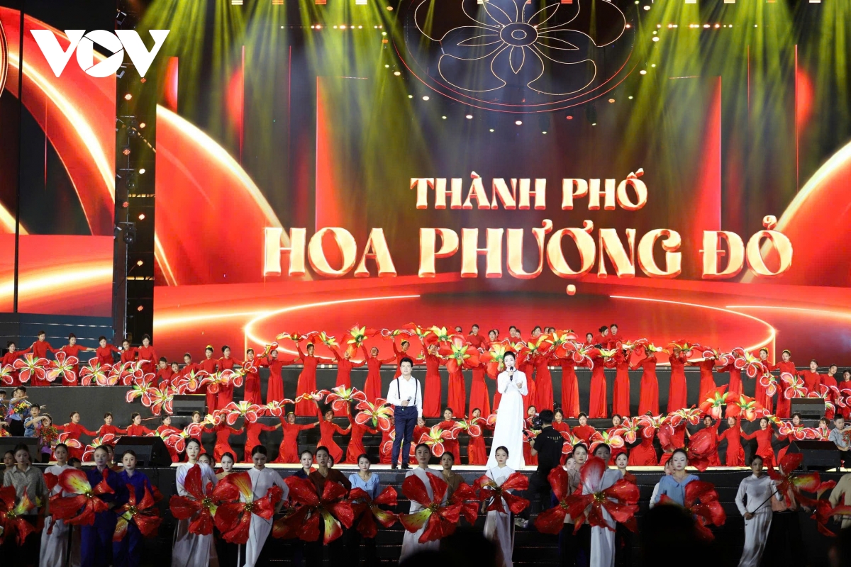 khai mac le hoi hoa phuong Do 2026 hai phong - hoi tu - toa sang hinh anh 1