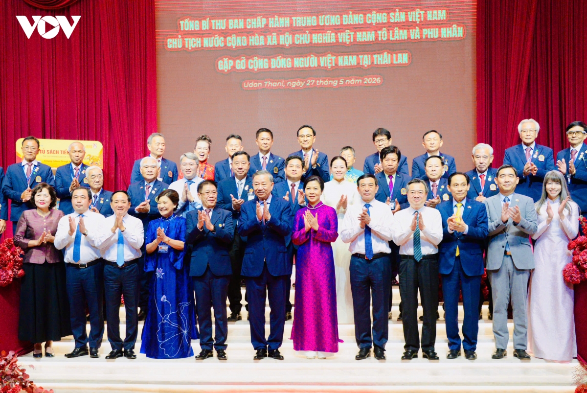 tong bi thu, chu tich nuoc to lam gap go cong dong nguoi viet nam tai thai lan hinh anh 10