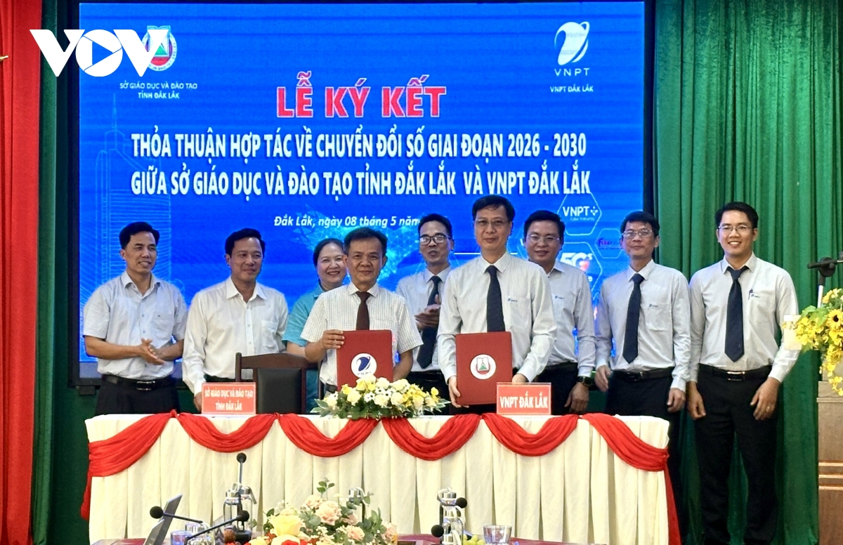 Dak lak day manh hop tac, thuc day chuyen doi so trong giao duc hinh anh 1