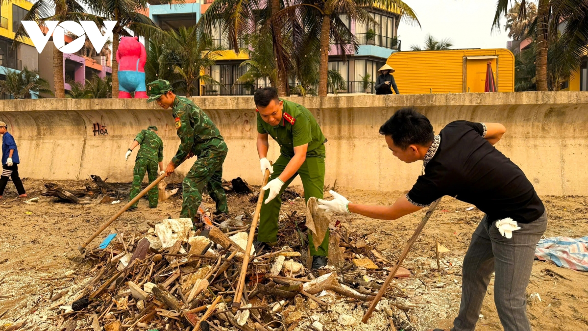 bien hai tien ken dac bay chong , luc luong chuc nang khan truong don dep hinh anh 11