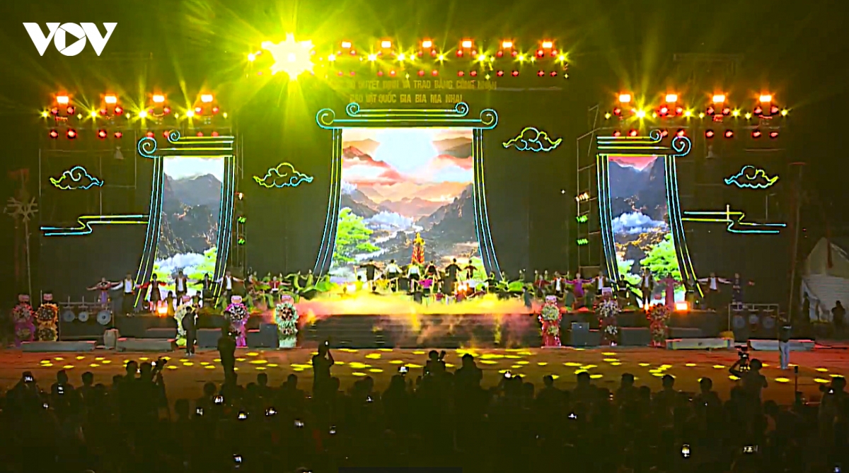 bia ma nhai - trang su da gan 700 nam la bao vat quoc gia hinh anh 1