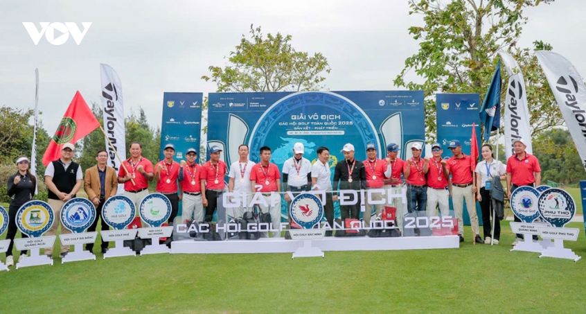 lan dau to chuc giai vo dich cac cau lac bo golf o bac ninh hinh anh 1