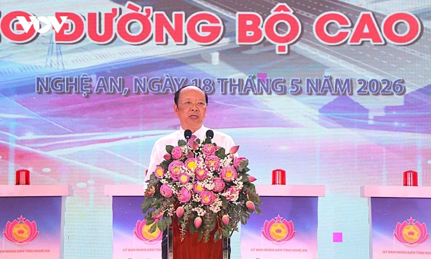 nghe an khoi cong du an cao toc vinh - thanh thuy hinh anh 2