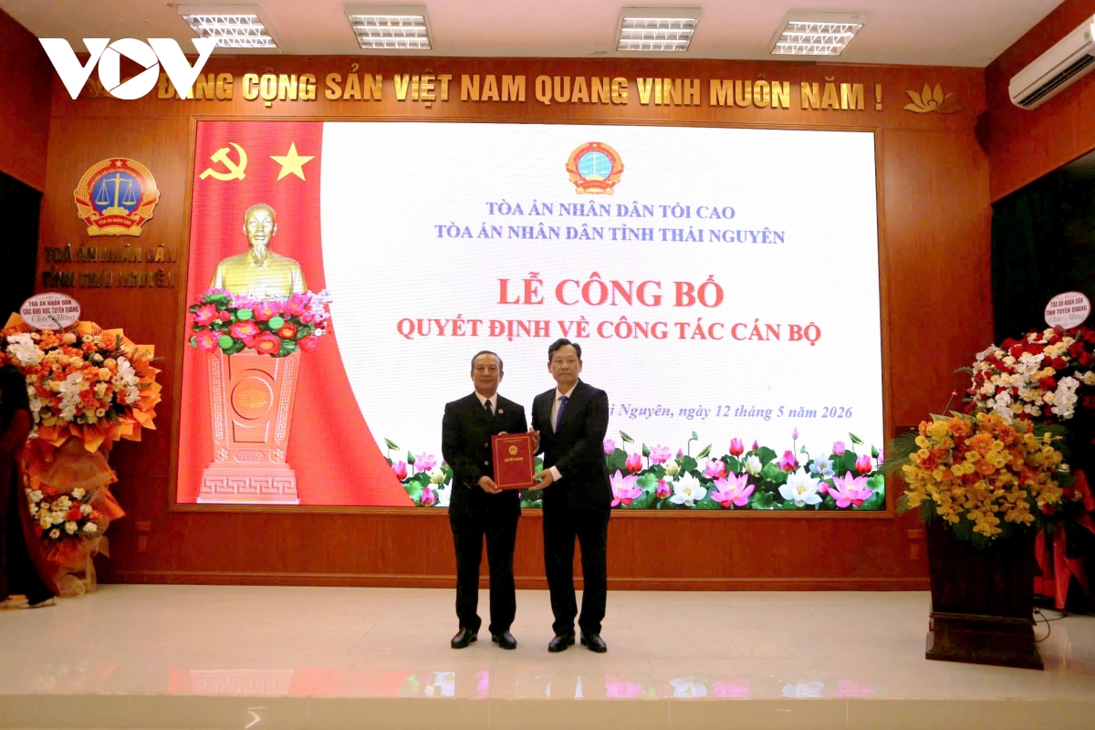Dieu dong, bo nhiem chanh an tand tinh thai nguyen hinh anh 1
