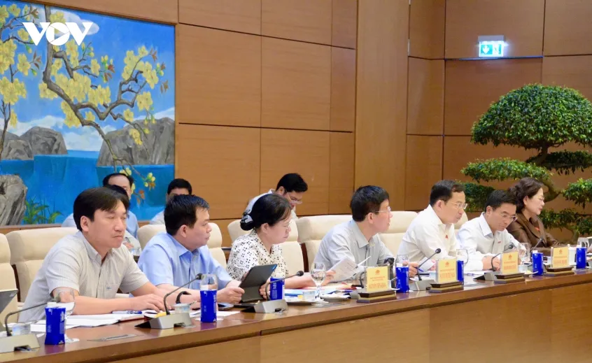 chu tich quoc hoi tran thanh man lam viec voi van phong quoc hoi hinh anh 5