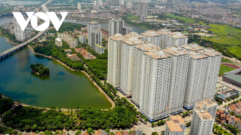 cu dan hh linh Dam, ha noi lo lang khi nhan phieu khao sat phuong an di doi hinh anh 1