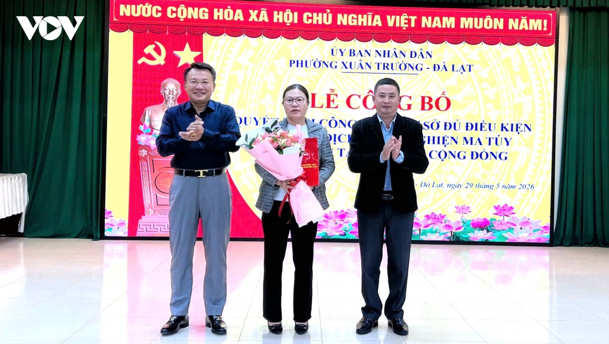 cong bo co so cai nghien ma tuy tu nguyen tai Da lat hinh anh 2