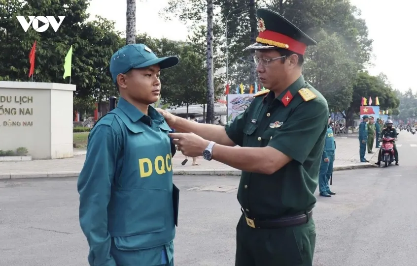 Dong nai siet chat an ninh phuc vu le cong bo thanh lap thanh pho hinh anh 1