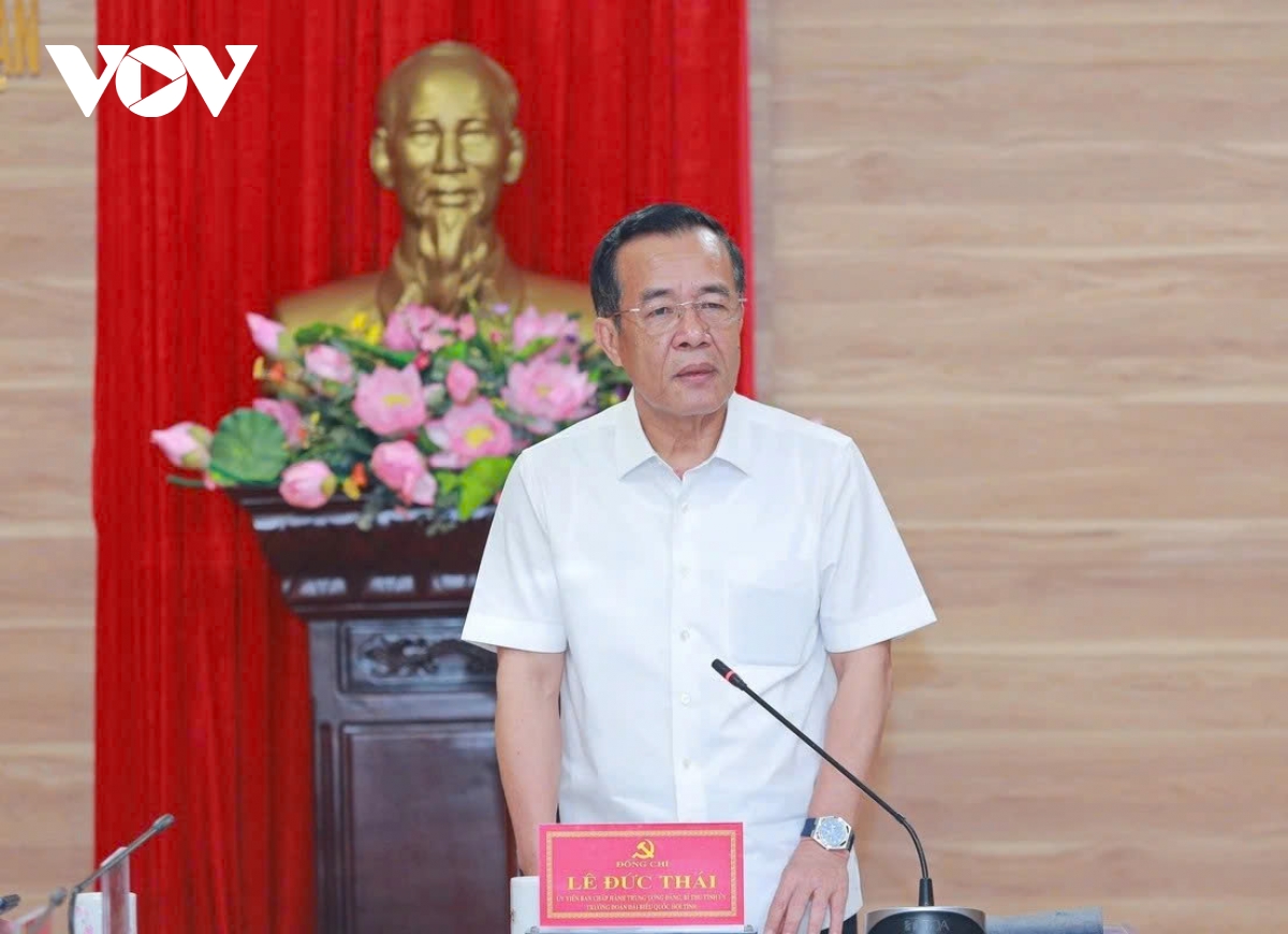 bi thu thanh hoa lay niem tin nhan dan lam thuoc do cong tac hinh anh 2