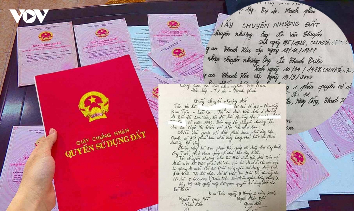 mua dat bang giay viet tay co duoc cap so do va sang ten de cho tang hinh anh 1