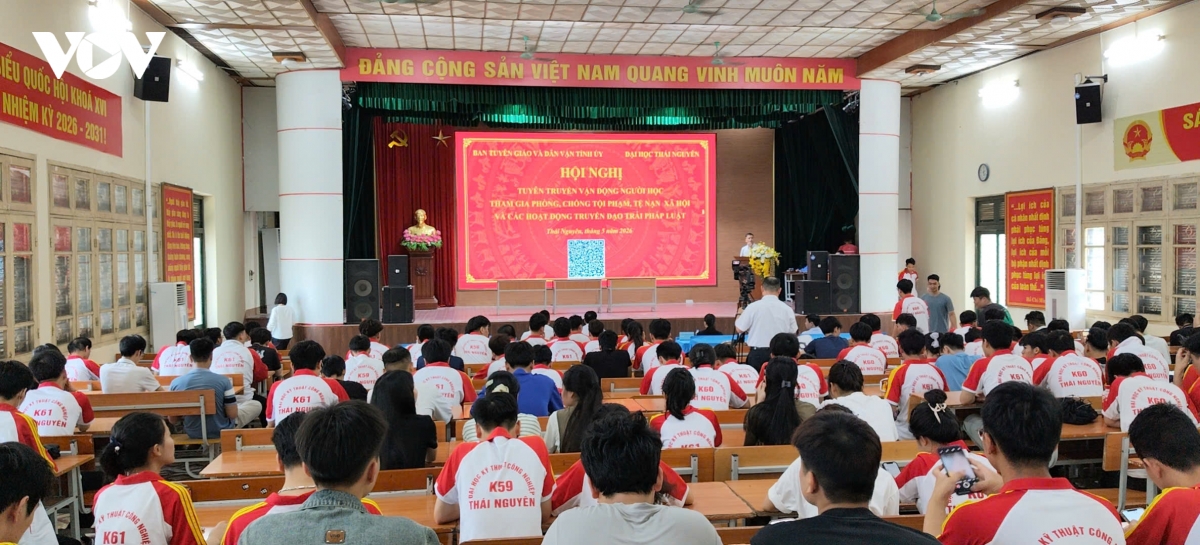 thai nguyen nang cao nhan thuc phap luat va trach nhiem cong dan cho sinh vien hinh anh 1