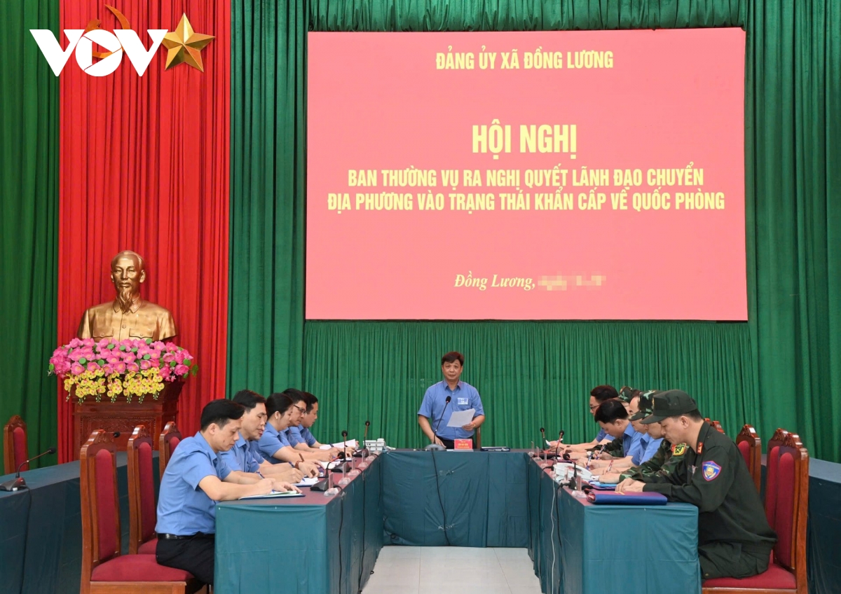 hoan thanh dien tap tac chien cap xa, phuong dau tien hinh anh 1