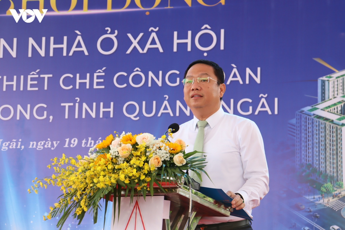 quang ngai khoi dong du an nha o xa hoi 1.200 can ho cho cong nhan, nguoi lao dong hinh anh 2