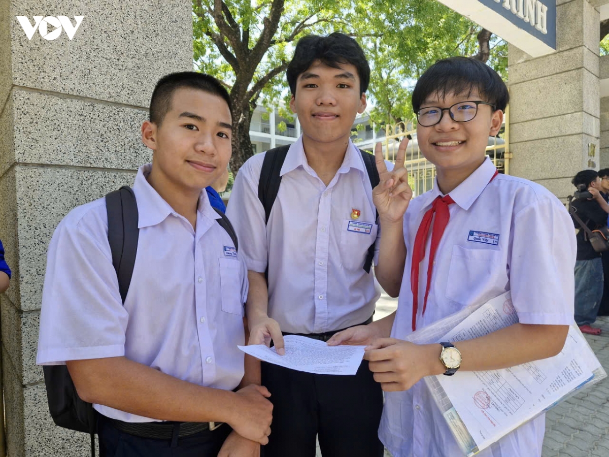 Da nang 1 thi sinh bi dinh chi thi, 162 thi sinh vang thi hinh anh 2