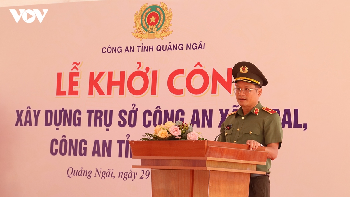 quang ngai xay dung 6 tru so cong an cac xa bien gioi hinh anh 1