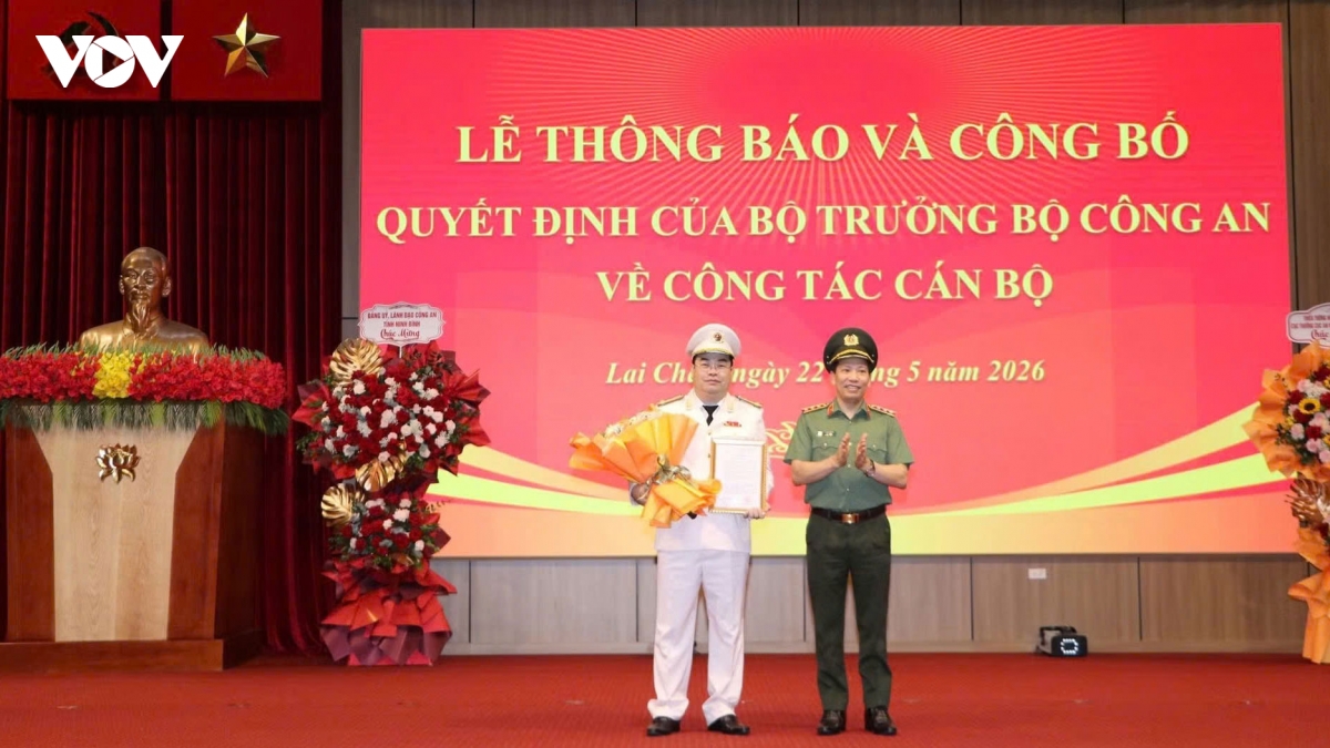 Lai Châu có tân Giám đốc Công an tỉnh