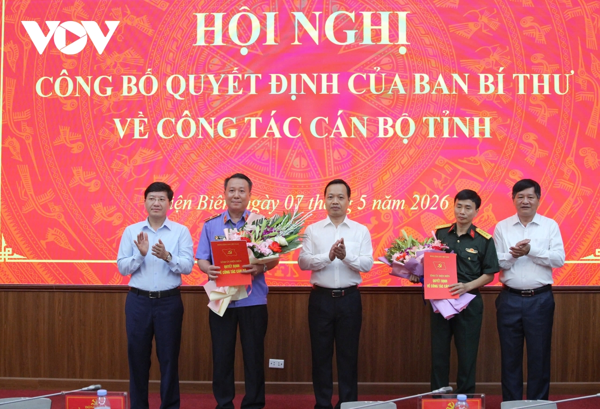 Ban Bí thư chỉ định bổ sung 2 nhân sự Ban Chấp hành Đảng bộ tỉnh Điện Biên