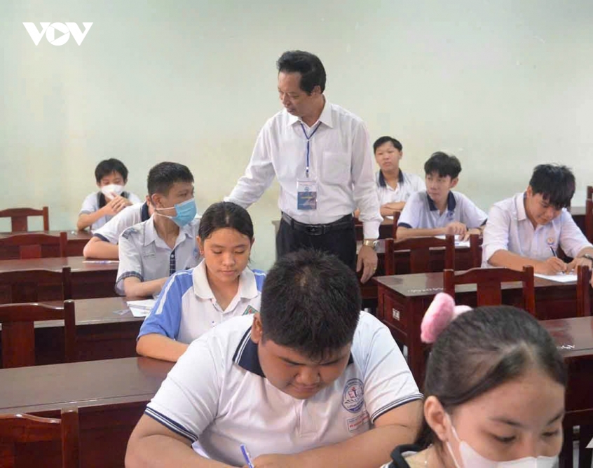 nhieu diem thi tot nghiep thpt dat ngay cac xa dao o Dong thap hinh anh 1