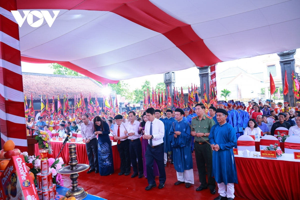 khai mac le hoi Den tho nha su hoc le van huu nam 2026 hinh anh 1