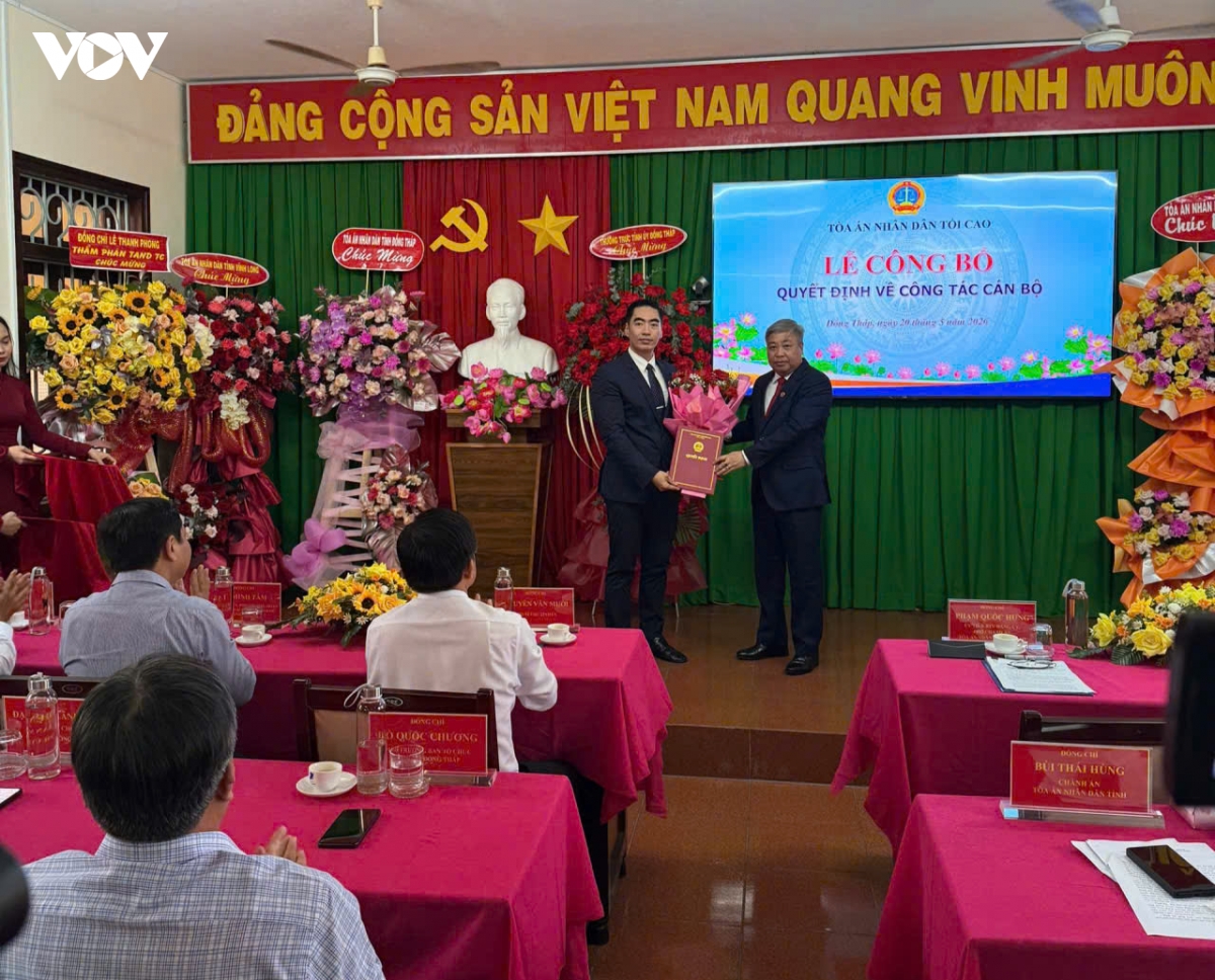 pho chanh an tand tp.hcm giu chuc vu chanh an tand tinh Dong thap hinh anh 1