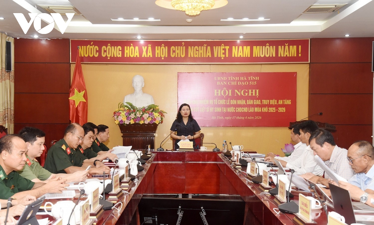 ha tinh chuan bi don nhan va an tang 8 hai cot liet si hy sinh tai lao hinh anh 2