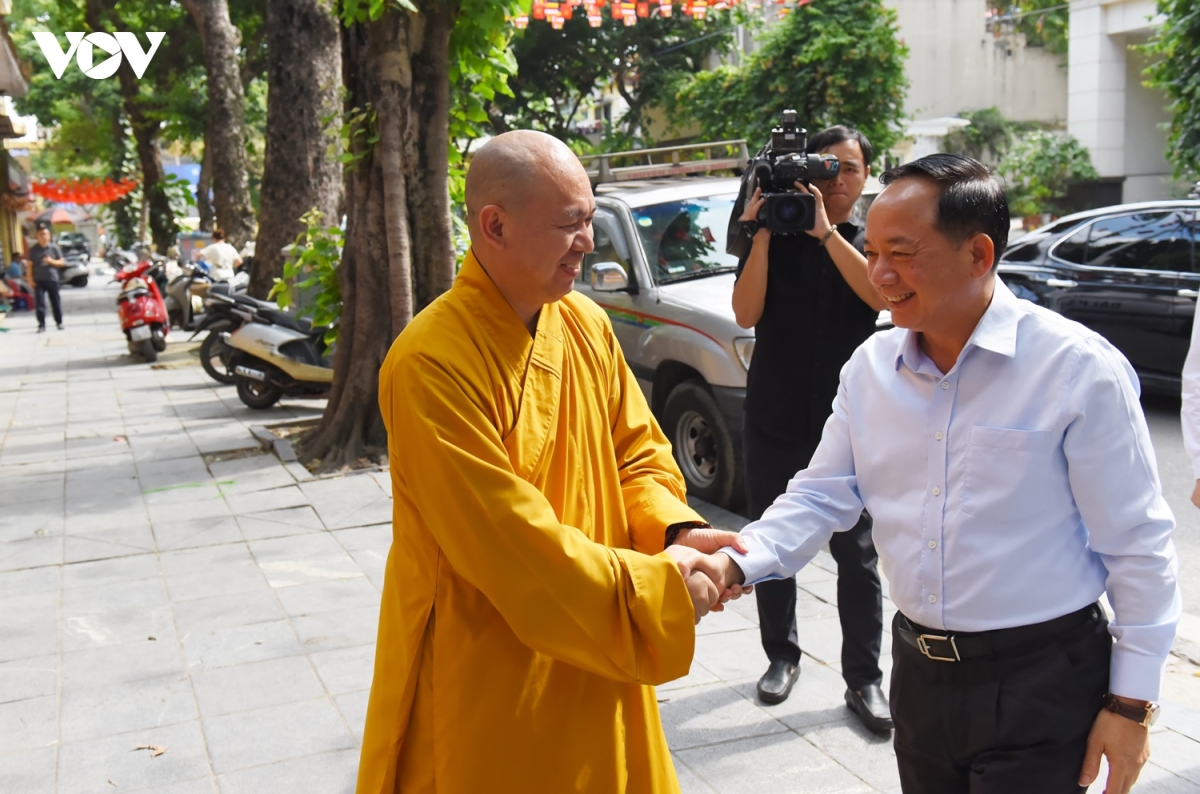 truong ban tuyen giao va dan van trung uong thuc hien nghi le tam phat tai ha noi hinh anh 1