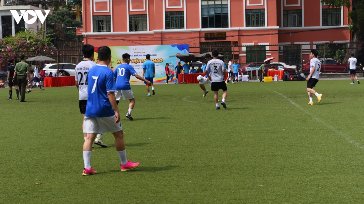 khai mac ngay hoi the thao khoi an ninh nhan dan, cong an tp ha noi hinh anh 2