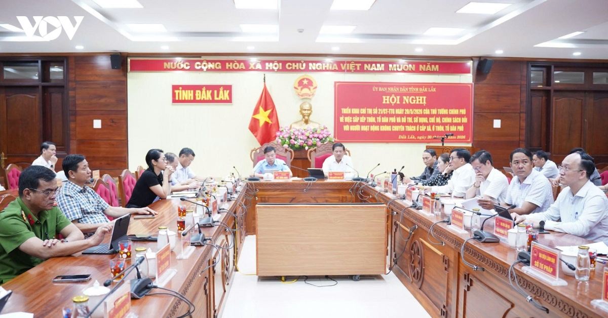 Dak lak hoan thanh sap xep thon, buon, to dan pho truoc ngay 30 6 hinh anh 1