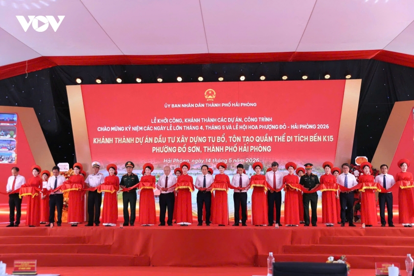 Hải Phòng khởi công, khánh thành 14 dự án, có tổng đầu tư gần 25.000 tỷ đồng