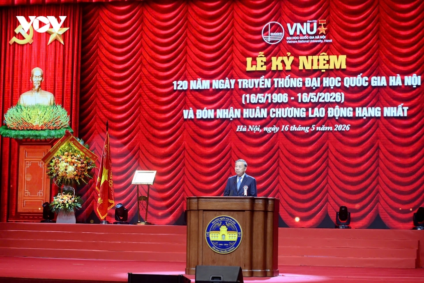 tong bi thu, chu tich nuoc to lam Dai hoc quoc gia ha noi phai la noi hoi tu tri tue quoc gia hinh anh 1