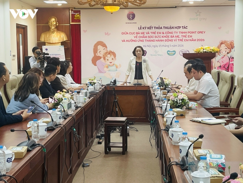 thang hanh dong vi tre em 2026 Day manh cham soc suc khoe me va be hinh anh 1