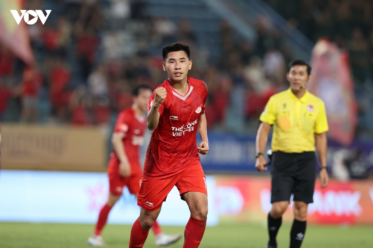 truc tiep the cong viettel 1-1 pvf-cand nhung phut cuoi kich tinh hinh anh 2