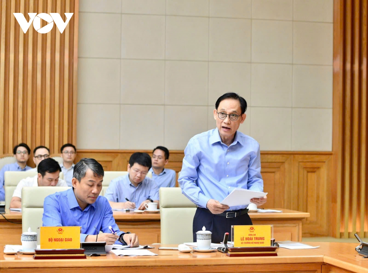thu tuong le minh hung lam viec voi bo ngoai giao hinh anh 4
